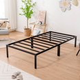 thumbnail image 1 of COMHOMA 14 Inches Under Bed Storage Standard Bed Frame, Twin, 1 of 4