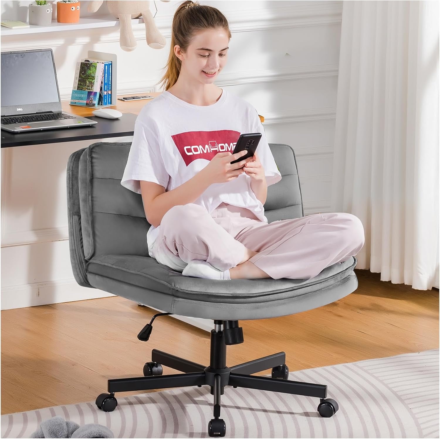 【2脚目】【お値下げ可能】 NICOLLE CHAIR メタリックグレー NICOLLE Chair H65 – fertravail