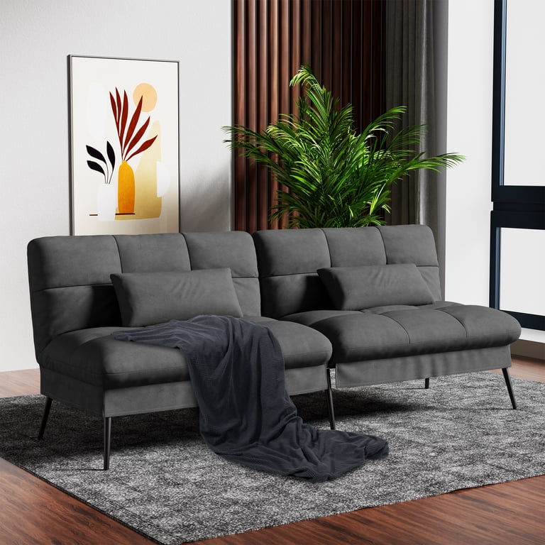 Convertible Futon Sofa Bed With Storage | Cabinets Matttroy