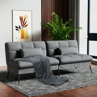COMHOMA Convertible Futon Couch Fabric Sleeper Sofa Deals