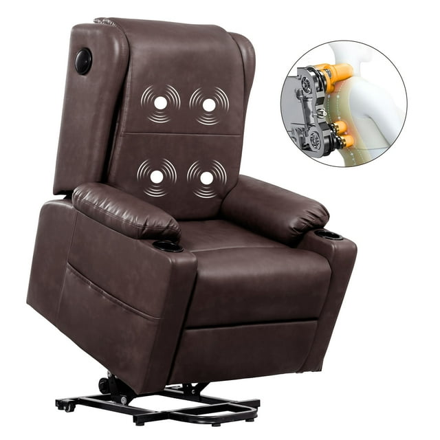 COMHOMA Power Lift Recliner Chair with Bluetooth Speakers, Lift Chair