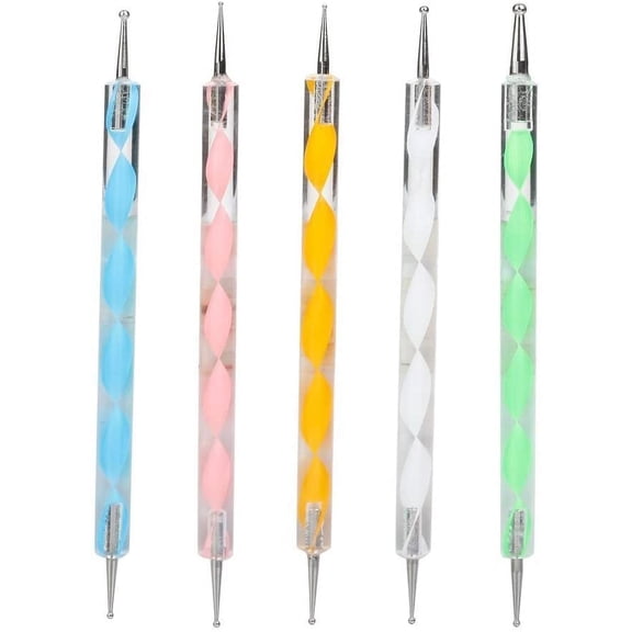 COMIART Ball Styluses Dotting Tool Set for Embossing Pattern Clay Sculpting,Nail Art