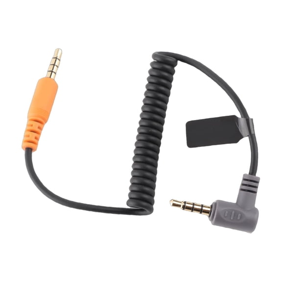 COMICA CVM-DR-SPX 3.5mm TRRS to TRRS Audio Adapter Output Cable for WS60 COMBO Wireless Microphone, 23.62 inches / 60 cm
