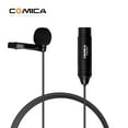 thumbnail image 1 of COMICA CVM-V02O Omnidirectional Lavalier Lapel Microphone Condenser Mic XLR Plug Supports 48V Phantom  Compatible with Camcorders Video Recording, 1 of 7