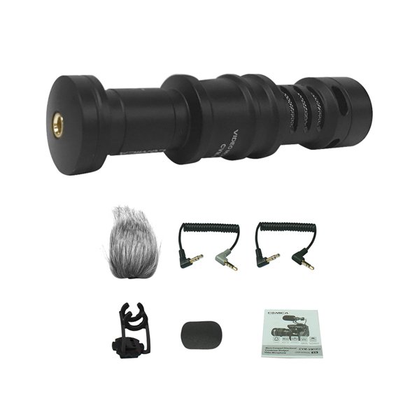 COMICA CVM-VM10II Full Metal Compact On-Camera Cardioid Video Microphone