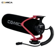 COMICA Microphone,Condenser MIC Camera Red LITE Pattern Condenser Pattern Condenser MIC CVM-V30 LITE Pattern ERYUE Condenser CVM-V30