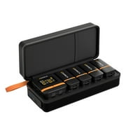 COMICA نظام الميكروفون ، - Clip-on Mic Lavalier Clip-on Screen Vimo Q Wireless Ideal Presentations Live + 4pcs Screen 200m Noise Wireless Lavalier + Box 16h Duration Receiver + Reduction - Ideal
