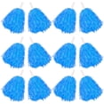 thumbnail image 1 of ABCISI 12 PCS Cheerleading Pom Poms, Pompoms with Handles Cheer Squad Team Spirited Fun Pom Poms for Party, Sports Dance Cheer, Performance Celebration (Soft Plastic- Blue), 1 of 14