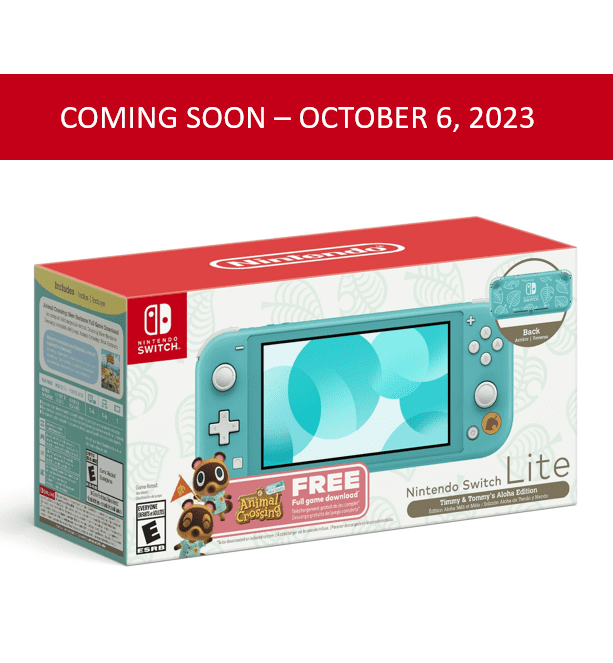 COMING SOON Available for purchase on OCTOBER 6, 2023 Nintendo Switch