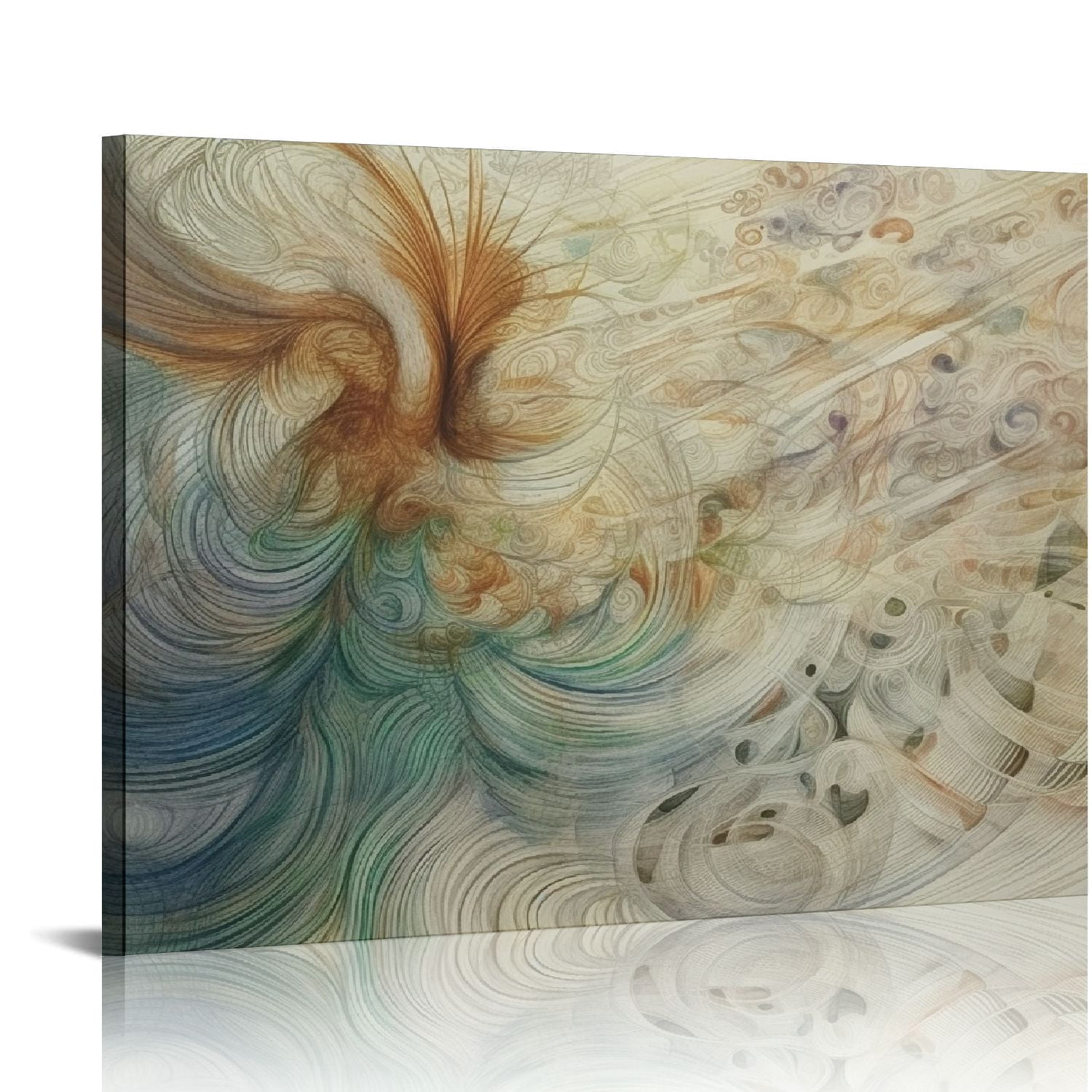 COMIO Abstract Art Poster by British Art Spiritist Georgiana Houghton ...