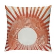 thumbnail image 1 of COMIO  Abstract Moon Phase Sunrise Decorative Throw Pillow Covers,Modern Bohemian Pillow Cases Cushion for Home Living Room Bedroom, Boho Sunshine Gifts for Women Girls (orange-2), 1 of 5