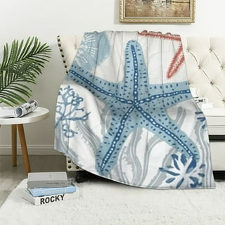 Ocean themed throws deals