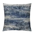 thumbnail image 1 of COMIO  Abstract Textured Decorative Throw Pillow Covers for Bed Pillowcases Accent Throw Pillows for Couch Fall Deocr, Navy Blue, 1 of 5