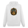 thumbnail image 1 of COMIO Acoustic Guitar Tree Guitarist Landscape Nature Music Lover Pullover Hoodie, 1 of 3