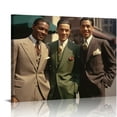 thumbnail image 1 of COMIO African American Children on Car Wall Art Decor Framed Poster | Black Family Artwork | (Canvas Like / Textured) Home &amp; Bedroom Print | South Side Chicago Picture for Living Room Walls, 1 of 4