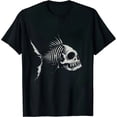 thumbnail image 1 of COMIO Angle Fish Skeleton Costume Scary Deep Sea Animal T-Shirt, 1 of 3