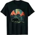 thumbnail image 1 of COMIO Animal Geometric Pattern Colorful Rhino T-Shirt, 1 of 3