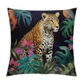 thumbnail image 1 of COMIO  Animal Print Leopard Pillow Cover Tropical Safari Decorative Pillow Covers Cushion Cover Home Decor Pillowcase for, 1 of 5