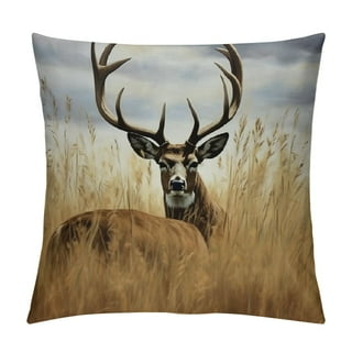Deer antler hot sale pillow
