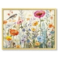 thumbnail image 1 of COMIO Art Modern Floral Colorful Wildflower 16x12in / 20x16in with Golden Frame Decorative Painting 16x12in, 1 of 5