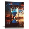 thumbnail image 1 of COMIO Art Poster Hourglass Creative Poster Modern Art Canvas Painting Print Canvas Painting Wall Art Poster for Bedroom Living Room Decor, 1 of 4