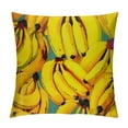 thumbnail image 1 of COMIO  Banana Pillow Covers Throw Pillow Banana Fruit Watercolor Pattern Pillow Case&nbsp;Outdoor&nbsp;Food Drink Decor&nbsp;Cushions Covers for Home Sofa Couch Yellow, 1 of 5
