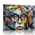 thumbnail image 1 of COMIO  Banksy Canvas Wall-Art for Bedroom - Street Graffiti Wall Art Abstract Painting Pop Art Wall Decor Modern Home Office Decor, 1 of 4