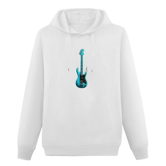COMIO Bass Guitar Player Heartbeat Funny Musician Gift Men Women Pullover Hoodie