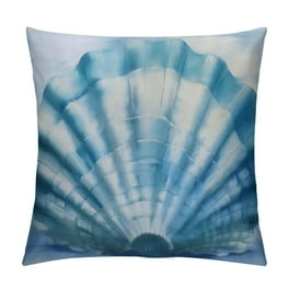 COMIO Nautical Coastal Throw Pillow Covers Summer Coral Seashell Starfish Pillows Cover Turquoise Teal Beach Ocean Decorative Pillow Case for Outdoor Home Couch Bed Sofa Decor Walmart