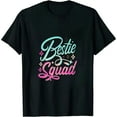 thumbnail image 1 of COMIO Best Friend For 2 Matching Squad Tie Dye Besties BFF Outfits T-Shirt, 1 of 3