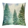 thumbnail image 1 of COMIO Birch Tree Pillow Covers Decorative Watercolor Mountain Pillow Covers Nature Forest Green Throw Pillow Covers Pillow Protectors with Hidden Zipper for Home Bedroom Decor, 1 of 5