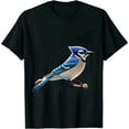 thumbnail image 1 of COMIO Blue Jay Whisperer Shirt Bluebird Gift Bird Watcher Tee, 1 of 3