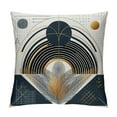 thumbnail image 1 of QZHH Blue and Grey Throw Pillows Boho Pillow Covers  Abstract Geometric Pillow Covers Mid Century Modern Decor for Sofa Bed Living Room Couch, 1 of 5