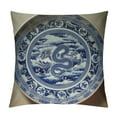thumbnail image 1 of COMIO Blue and White Porcelain Cushion Covers Square Decorative Pillow Covers Throw Pillow Covers Cushion Covers(Blue and White Porcelain), 1 of 5