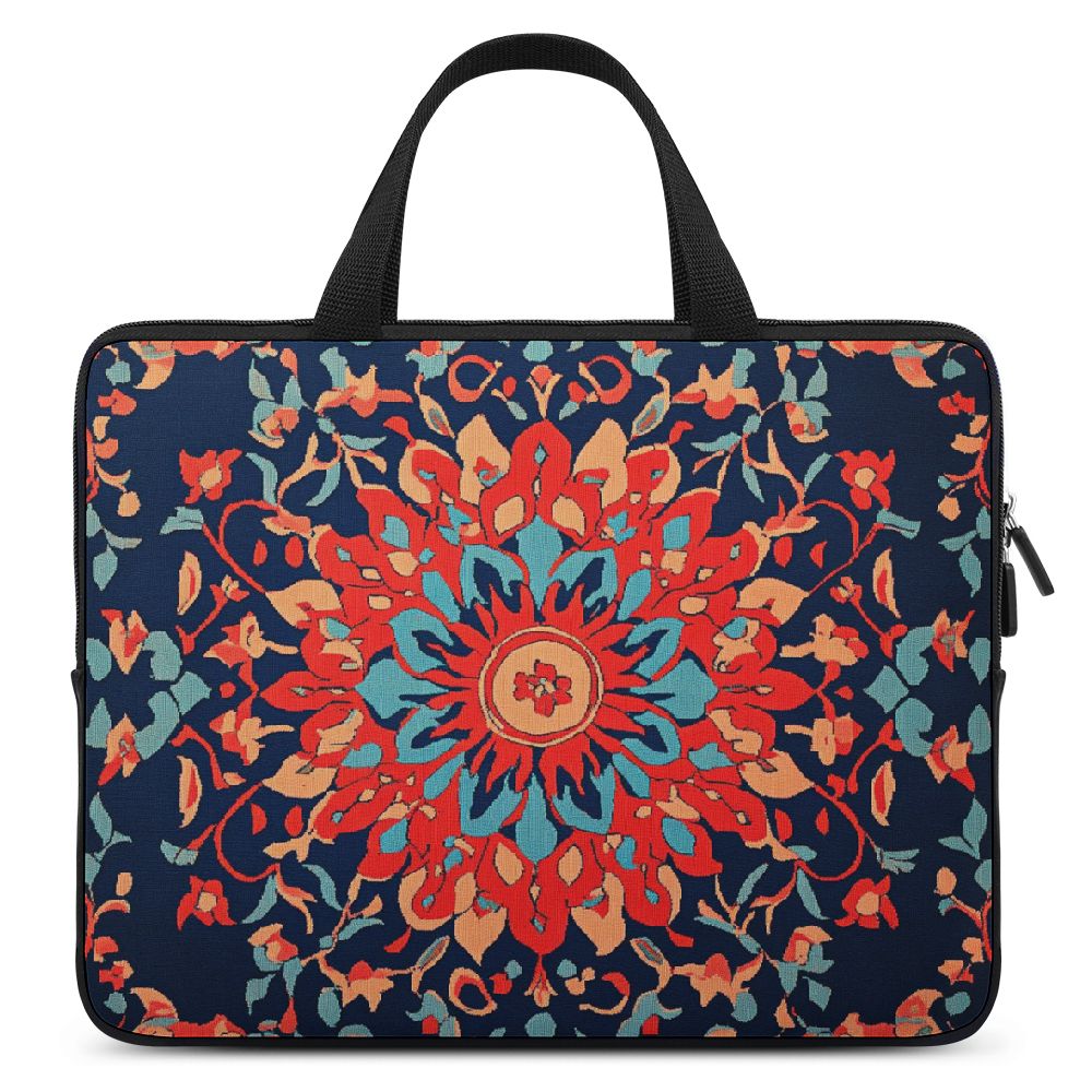 COMIO Bohemian Style Laptop Sleeve Carrying Bag Diving Fabric Office ...