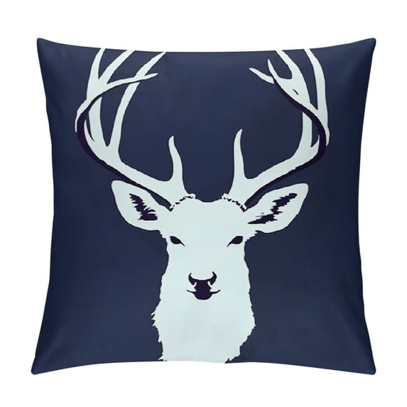 COMIO BonusLife Throw Pillow Case Cushion Cover Decorative Pillowcase Square Deer Pattern