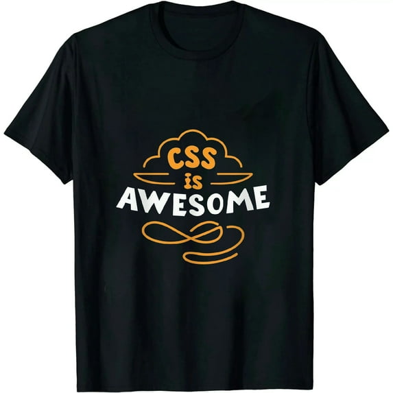 COMIO CSS is Awesome Shirt Funny Coding Tshirt Programmer T Shirt Coder T-Shirt