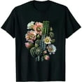 thumbnail image 1 of COMIO Cactus Succulent Plant Retro Cacti Botany Botanical Graphic T-Shirt, 1 of 3