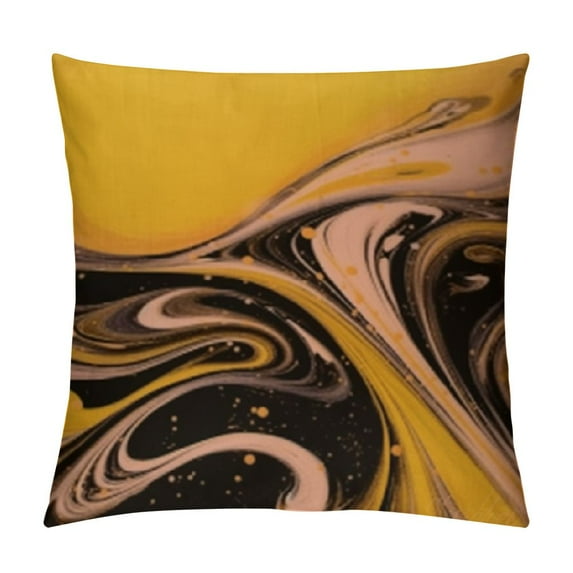 COMIO Camping Pillow Covers Abstract Background Marbling Artwork Sofa Pillow Covers