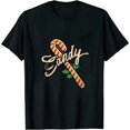 thumbnail image 1 of COMIO Candy Cane Crew Funny Christmas Candy Lover X-mas T-Shirt, 1 of 3