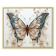 thumbnail image 1 of COMIO Canvas Print with Golden Frame 16x12in / 20x16in Boho Colorful Butterfly Lover 20x16in, 1 of 5