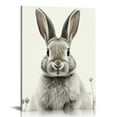 thumbnail image 1 of COMIO Canvas Wall Art Bunny Canvas Print Wall Decor Lovely Rabbit Posters for Baby Kids Room Framed Artwork for Bedroom Bathroom Kitchen Home Decor Nursery Wall Decor Bathroom Wall Decor, 1 of 5