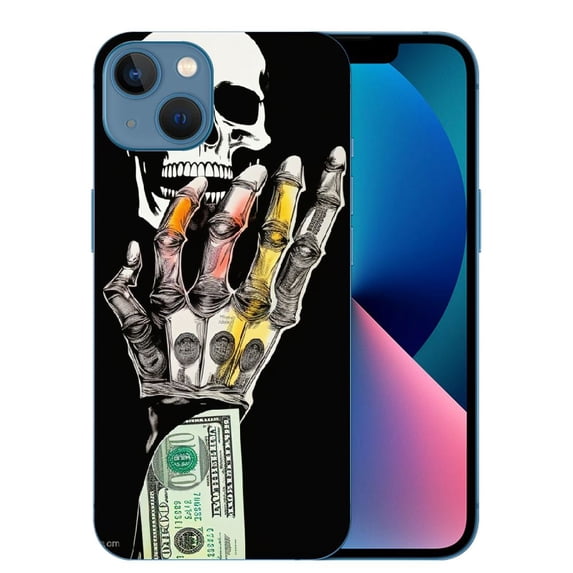 COMIO Case Compatible with iPhone 11 Pro Max Case,Skull Hand Holding Money Case for iPhone 11 Pro Max Case Men Boy,Soft Bumper Case for iPhone 11 Pro Max Case 6.5-inch