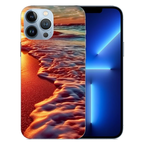 COMIO Case Compatible with iPhone 15 Case,Amazing Sunset Case for iPhone 15 Women Girls,Anti-Slip Drop Protection with Soft Case for iPhone 15 6.1 in