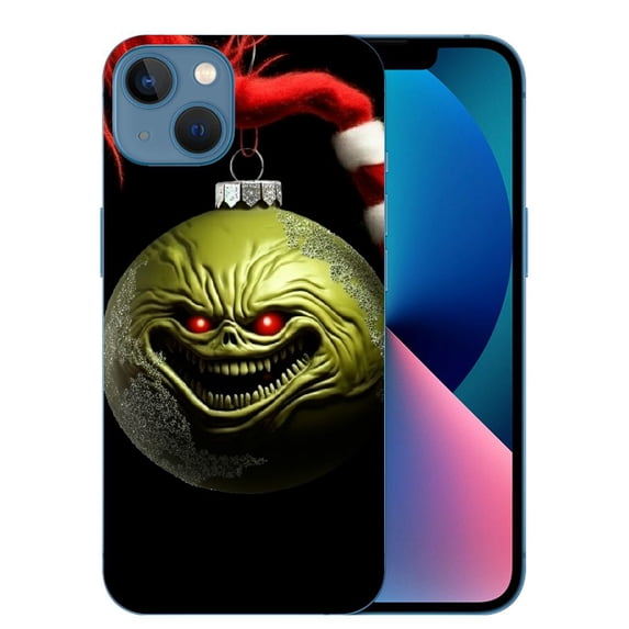 COMIO Case Compatible with iPhone 15 Pro Case,Merry Christmas in Green Hands Design Case for iPhone 15 Pro for Man Women,Anti-Fall Protective Case for iPhone 15 Pro 6.1-inch
