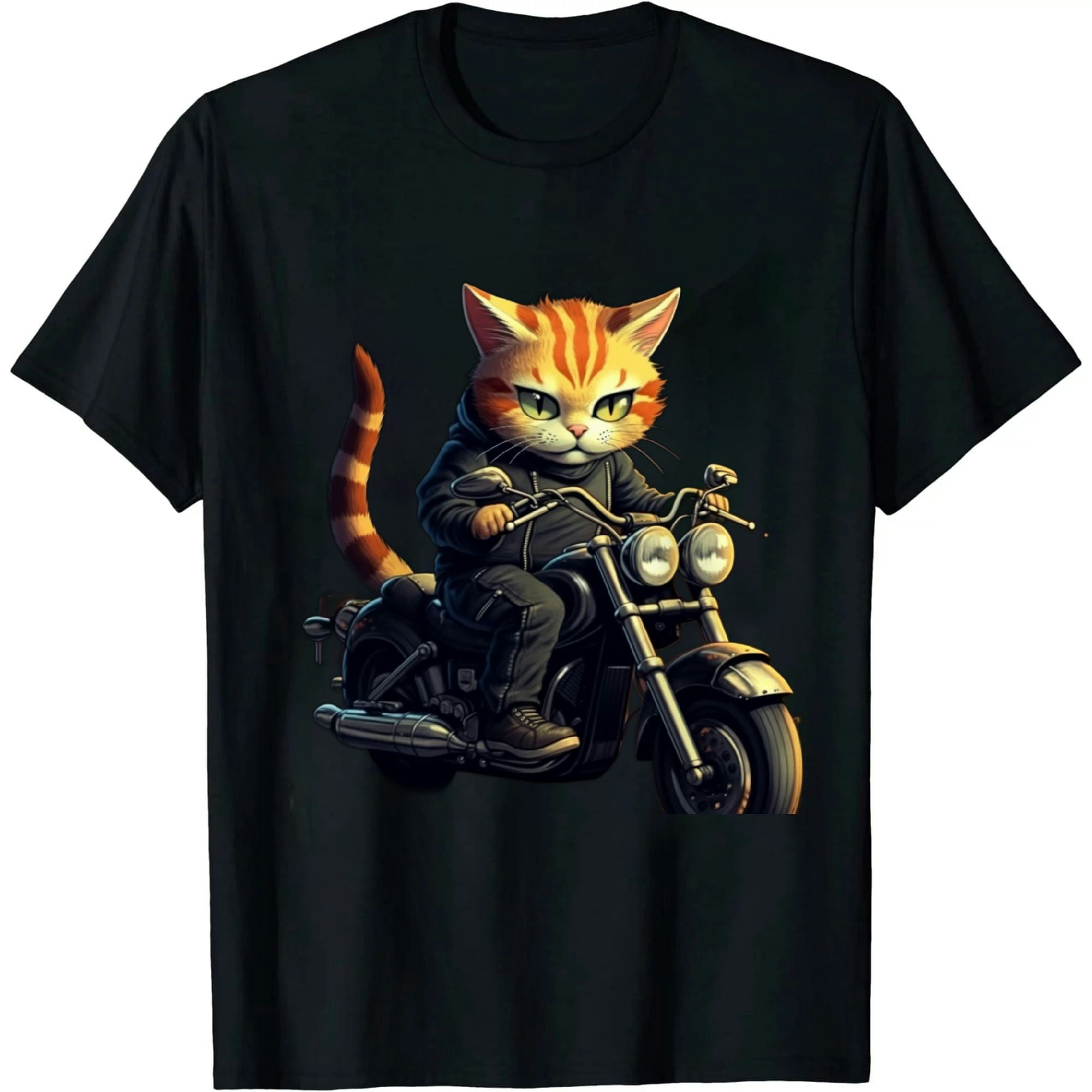 Pedaling Cat T-Shirt