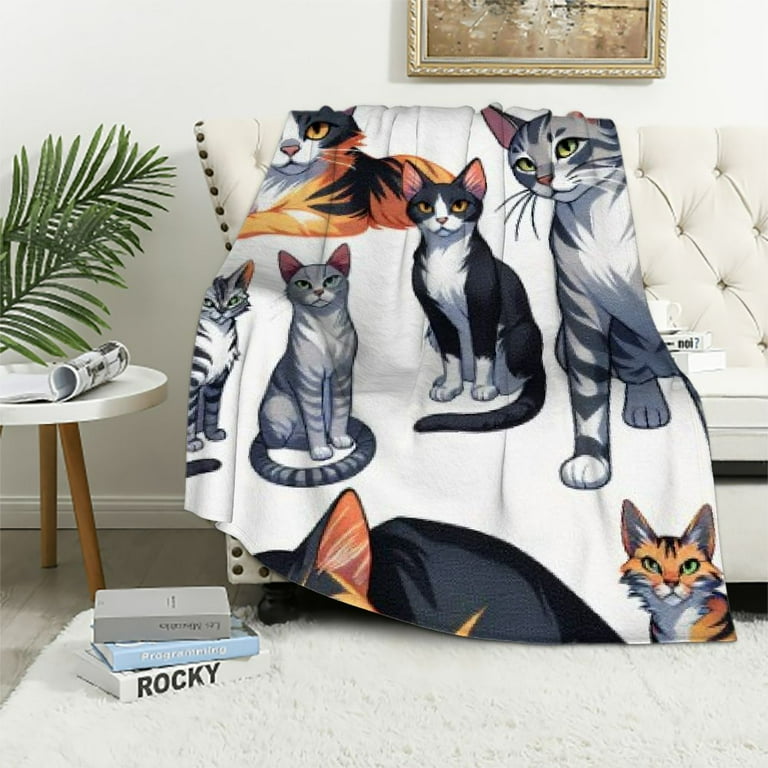 Cat print blanket shop