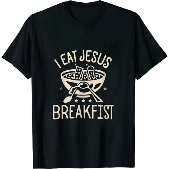 COMIO Catholic Shirt Funny Communion Tee Eucharist Catholicism T-Shirt