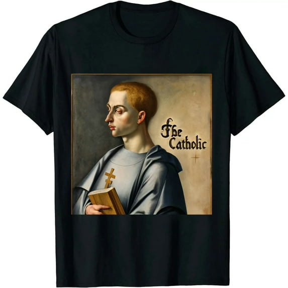 COMIO Catholic Since 33 AD Crucifix Jesus Eucharist Christianity T-Shirt