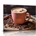 thumbnail image 1 of COMIO  Chai Tea Latte cinnamon honey Acrylic Glass Wall Art Prints Modern Interior Artwork Posters Wall Painting Picture for Living Room Bedroom Home Decor, 1 of 4